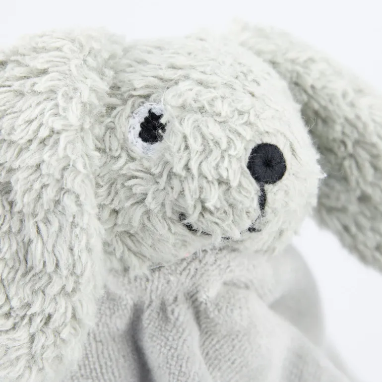natureZOO Schmusetuch Hase grau