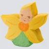Ostheimer Holzfigur Blumenkind Sonnenblume