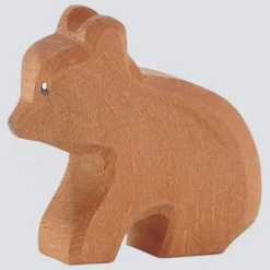 Ostheimer Holzfigur Bär klein sitzend