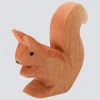 Ostheimer Holzfigur Eichhörnchen sitzend