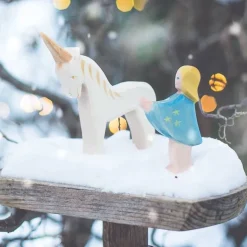 Ostheimer Holzfigur Einhorn