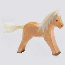Ostheimer Holzfigur Haflinger Fohlen