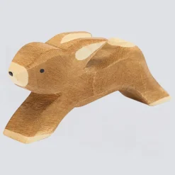 Ostheimer Holzfigur Hase laufend