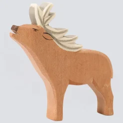 Ostheimer Holzfigur Hirsch