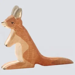 Ostheimer Holzfigur Känguru klein