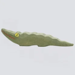 Ostheimer Holzfigur Krokodil klein