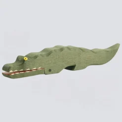 Ostheimer Holzfigur Krokodil