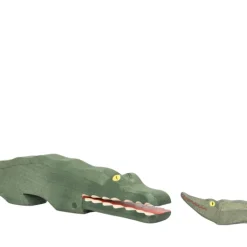 Ostheimer Holzfigur Krokodil
