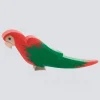 Ostheimer Holzfigur Papagei rot