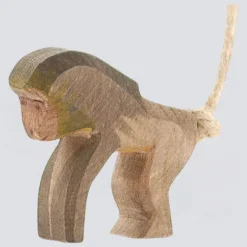Ostheimer Holzfigur Pavian stehend