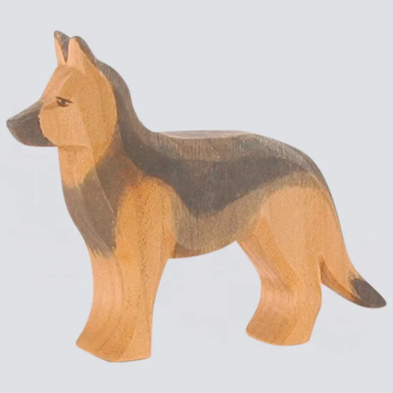 Ostheimer Holzfigur Schäferhund