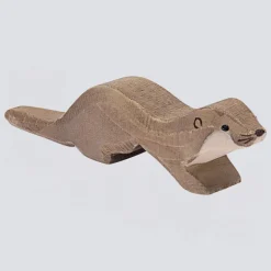 Ostheimer Holzfigur Seeotter laufend