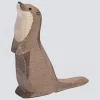 Ostheimer Holzfigur Seeotter stehend