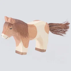 Ostheimer Holzfigur Shetland Pony stehend
