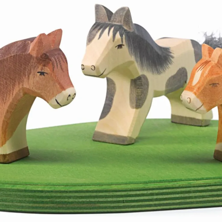 Ostheimer Holzfigur Shetland Pony stehend