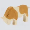 Ostheimer Holzfigur Stier braun