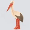 Ostheimer Holzfigur Storch