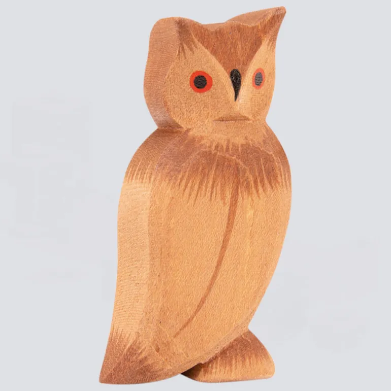 Ostheimer Holzfigur Uhu