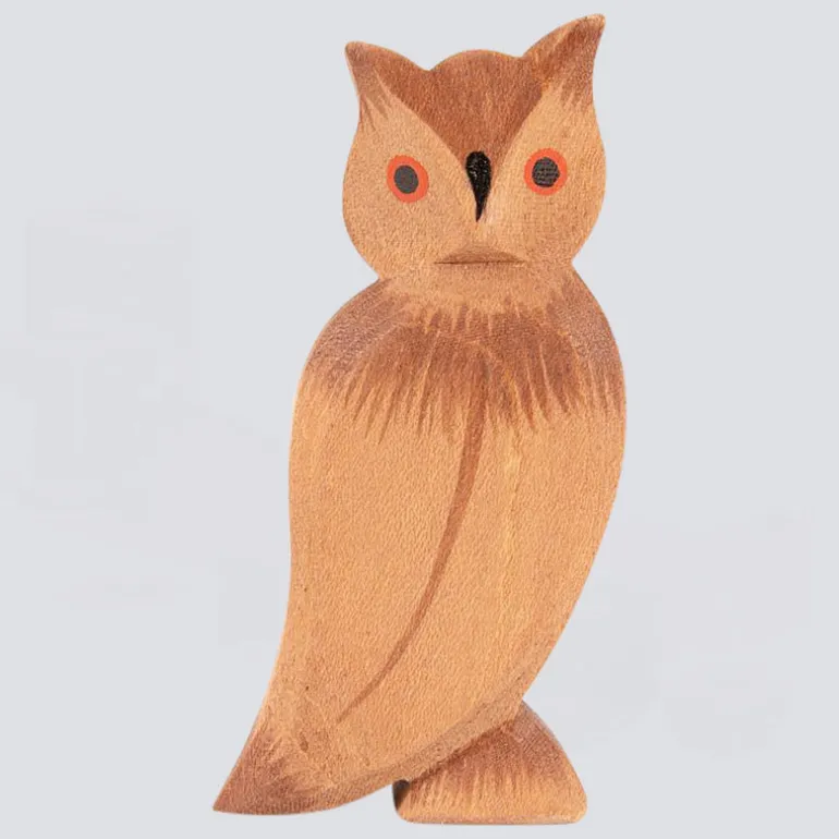 Ostheimer Holzfigur Uhu