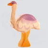 Ostheimer Holzfigur Vogel Strauß