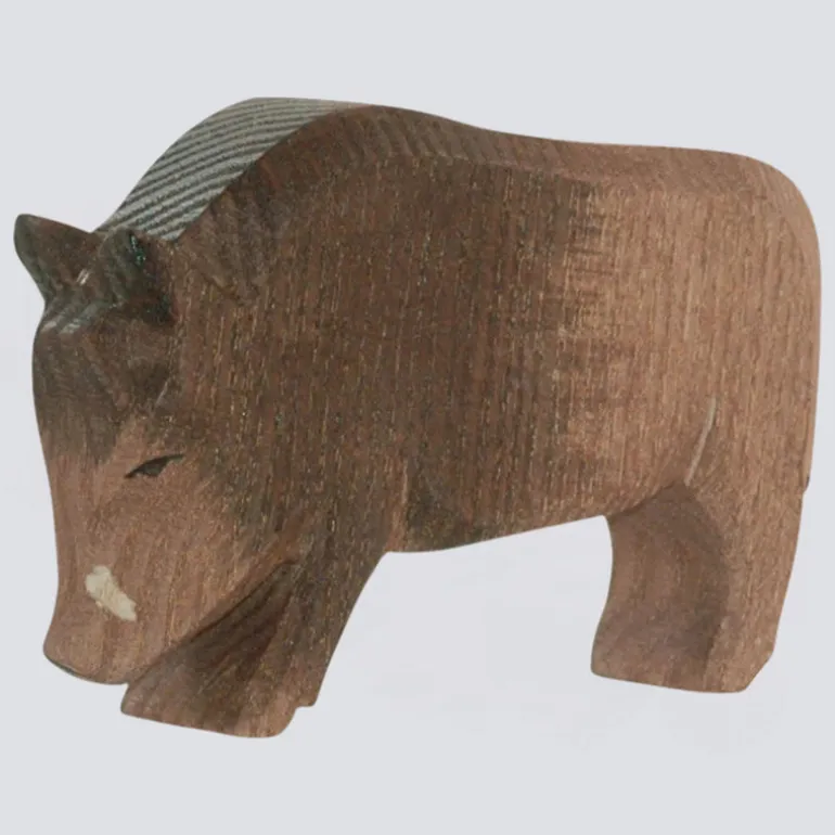 Ostheimer Holzfigur Wildschwein Keiler