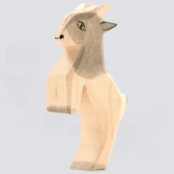 Ostheimer Holzfigur Zicklein springend