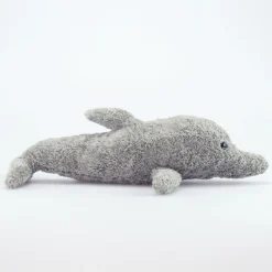 Plüsch Delphin grau