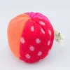 Pünktchenball rot mit Glöckchen