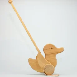 Schiebeente aus Holz