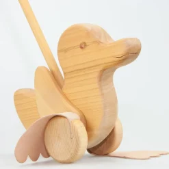 Schiebeente aus Holz