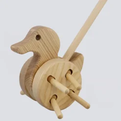 Schiebetier Ente mit Rasselstäbchen