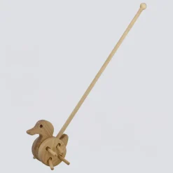 Schiebetier Ente mit Rasselstäbchen