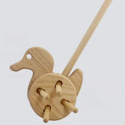 Schiebetier Ente mit Rasselstäbchen