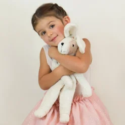 Schlenkertier Hase weiß - 40cm