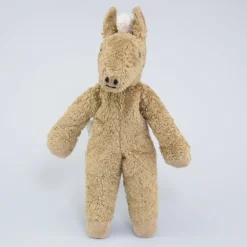 Schlenkertier Pferd hellbraun - 30cm