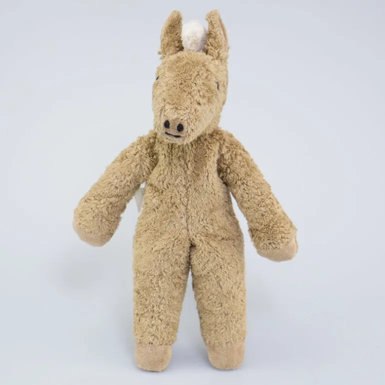 Schlenkertier Pferd hellbraun - 30cm