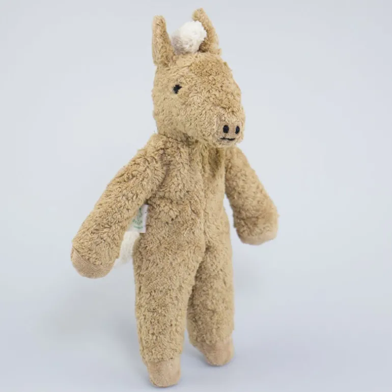 Schlenkertier Pferd hellbraun - 30cm