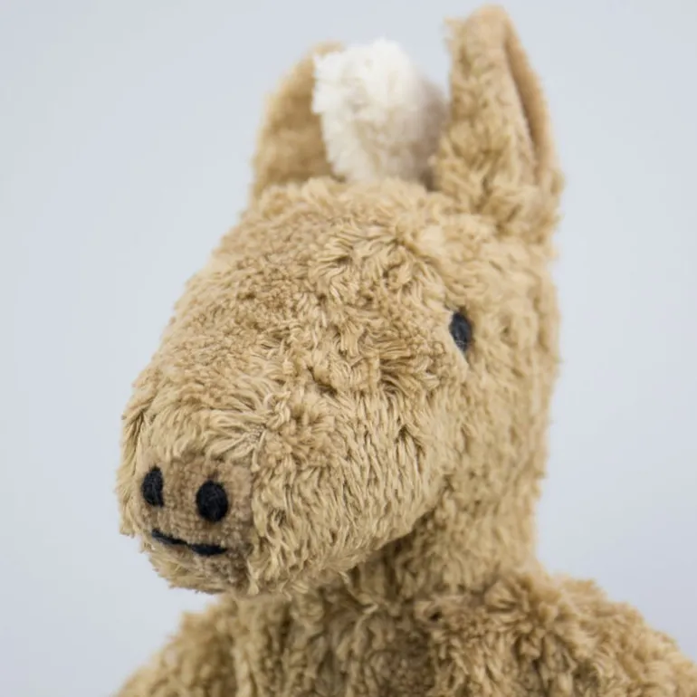 Schlenkertier Pferd hellbraun - 30cm