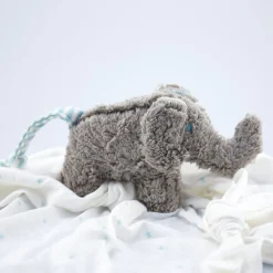 Schmusetuch Elefant blau