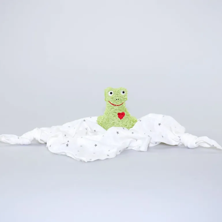 Schmusetuch Frosch