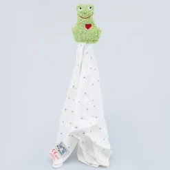 Schmusetuch Frosch