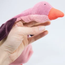 Schmusetuch und Fingerpuppe Wildgans Rosalie