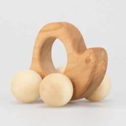 Schnecke aus Holz