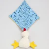 Schnuffeltuch Ente Tapsy - blau