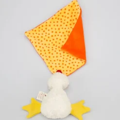 Schnuffeltuch Ente Tapsy - orange