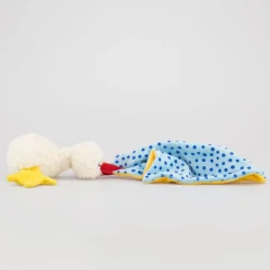 Schnuffeltuch Ente Tapsy - blau