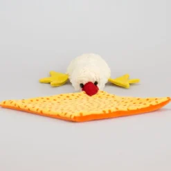 Schnuffeltuch Ente Tapsy - orange