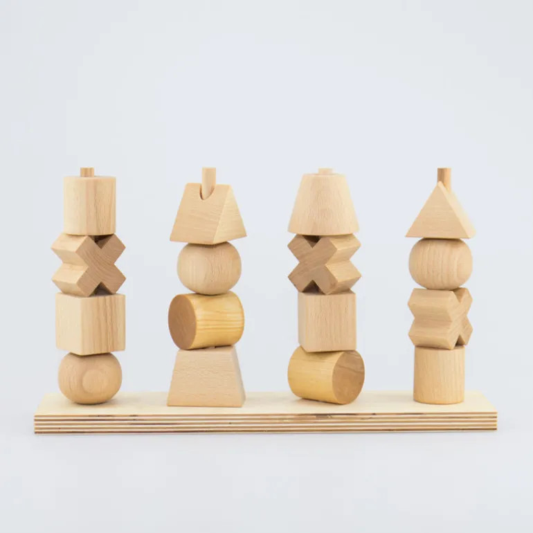 Steckspielzeug XL natur
