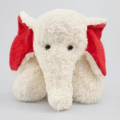 Stofftier Elefant Fanti weiß