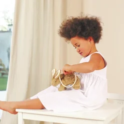 Tasche Hase beige